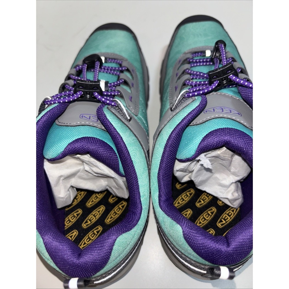 KEEN Youth 7 Women's 8.5 EU 39 Targhee Sport Vent Hiking‎ Sneakers Turquoise - Picture 7 of 11